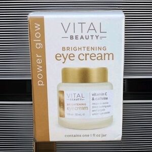 New In Box Vital Beauty Brightening Eye Cream Power Glow Anti-aging 1 Fl Oz